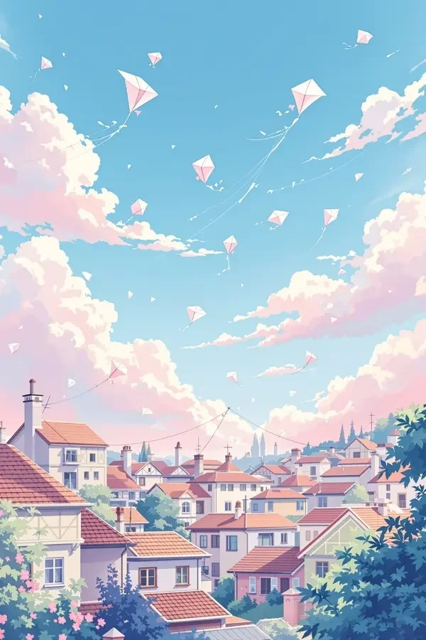 纸鸢与风 动漫海报