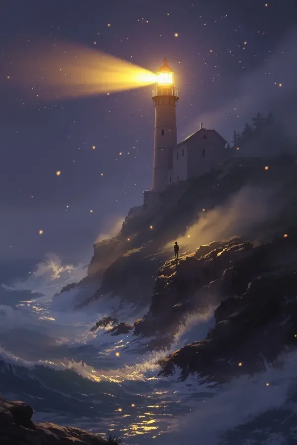 迷途灯塔 动漫海报